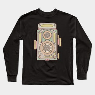 Light Vintage Camera Long Sleeve T-Shirt